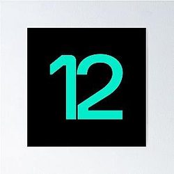 Kimi Antonelli Formula One 2025 Racing Number 12 Poster