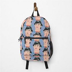 Andrea Kimi Antonelli illustration backpack
