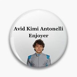 Avid Kimi Antonelli F1 Manager Meme Pin