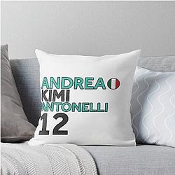 Andrea Kimi Antonelli Throw Pillow