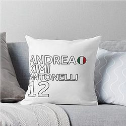 Andrea Kimi Antonelli Throw Pillow