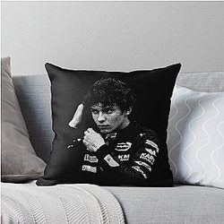 Kimi Antonelli Halftone Throw Pillow