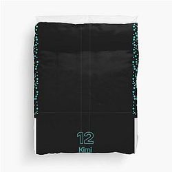 Kimi Antonelli F1 2025 race suit inspired duvet cover