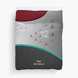 Kimi Antonelli KA12 Carbon Fiber F1 2025 Duvet Cover