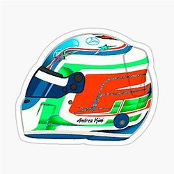 Kimi Antonelli 2024 Helmet Sticker