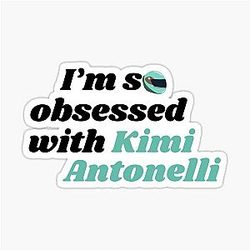 I'm obsessed with Kimi Antonelli