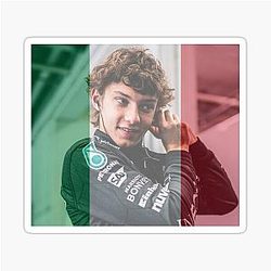 Andrea Kimi Mercedes Italy Sticker