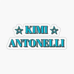 Kimi Antonelli Star Design Sticker