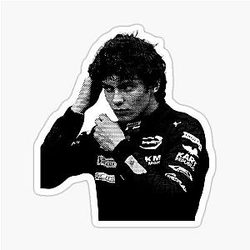 Kimi Antonelli halftone sticker