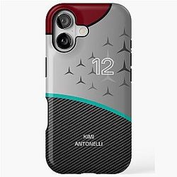 Kimi Antonelli KA12 Carbon Fiber F1 2025 iPhone Tough Case