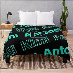 Kimi Antonelli F1 2025 Throw Blanket