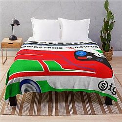 Kimi Antonelli 2025 Helmet Throw Blanket
