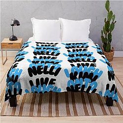 Live Laugh Kimi Antonelli Throw Blanket