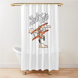 Kindly Keyin Merch Logo Cheap Funny Shower Curtain