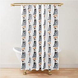 Kindly Keyin On the Mountain Shower Curtain
