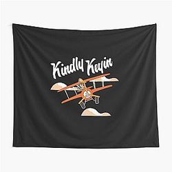 Kindly Keyin Merch Spring Fly Gift Halloween Day Thanksgiving Christmas Tapestry