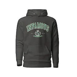 INFAMOUS Varsity Hoodie - Black