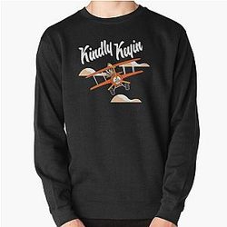 Kindly Keyin Merch Fly Gift Halloween Christmas Day Pullover Sweatshirt