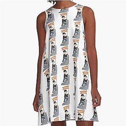 Kindly Key In On Top of the Mountain A-Line Dress