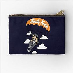 Kindly Keyin Merch Sky High Sweater Black Love Zipper Pouch