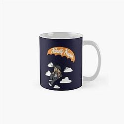 Kindly Keyin Merch Sky High Sweater Black Love pink Classic Mug