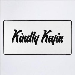 Kindly Keyin Merch Logo Desk Mat