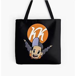 Kindly Keyin Skydive All Print Tote Bag