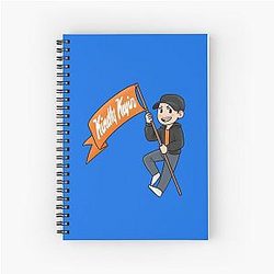 Keyin Flag Spiral Notebook