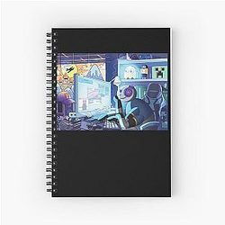 Keyin Merch LoFi Charlie Spiral Notebook