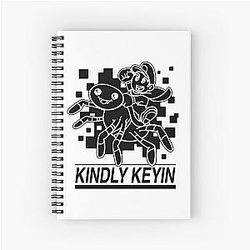 Kindly Keyin Charlie Spiral Notebook