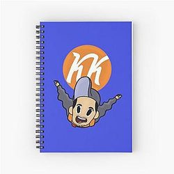 Kind Keyin Skydive Spiral Notebook
