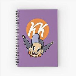 Kindly Keyed Spiral Notebook 
was removed incorrectly here is the correct cleaned title
 Kindly Keyed Spiral  Notebook