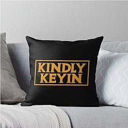 Keyin Merch Uk Throw Pillow