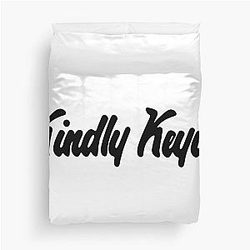 Kindly Keyin Merch Logo Duvet Cover