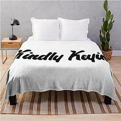 Kindly Keyin Merch Logo Throw Blanket