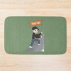 Kindly Key in On Top of a Mountain Bath Mat