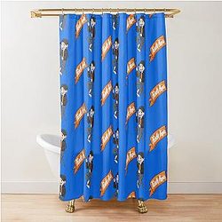 Kind Key Flag Shower Curtain