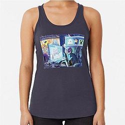 Kindly Keyin Merch LoFi Charlie Racerback Tank Top