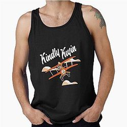 Kindly Keyin Merch Fly Gift Halloween Day, Thanksgiving, Christmas Day Tank Top