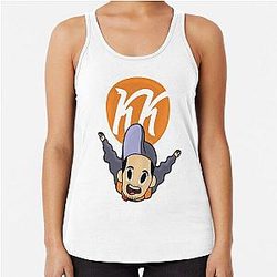 Kindly Keyin Skydive Racerback Tank Top