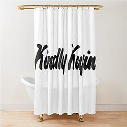 Kindly Keyin Merch Logo Shower Curtain