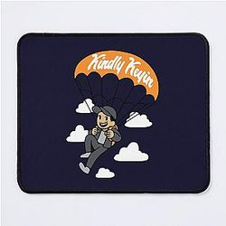 Kindly Keyin Merch Sky High Sweater Black Love pink Mouse Pad