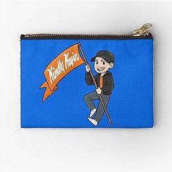 Kindly Keyed Flag Zipper Pouch