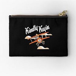 Kindly Keyin Merch Halloween, Thanksgiving, Christmas Day Zipper Pouch