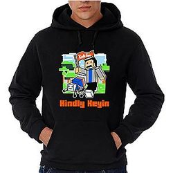 Kindly Keyin Merch Playing Hoodie, T-Shirt Gift, Tank Top Long Sleeve or Sweatshirt for Kids, Men, Women, Small-4X-Large