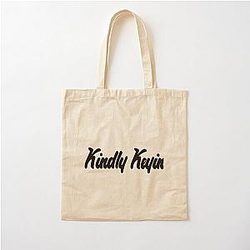 Kindly Keyin Merch Cotton Tote Bag with Logo
