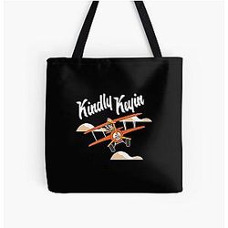 Kindly Keyin Merch Kindly Keyin Fly Gift Halloween, Thanksgiving, Christmas All Over Print Tote Bag