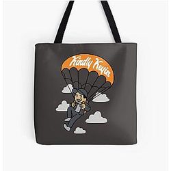 Kindly Keyin Merch Sky High Black 2 Hot Idea, Trending Now Over Print Tote Bag