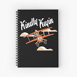 Kindly Keying Fly Spiral Notebook