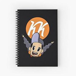 Kindly Key Skydive Spiral Notebook